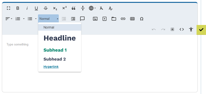 style guide headers.