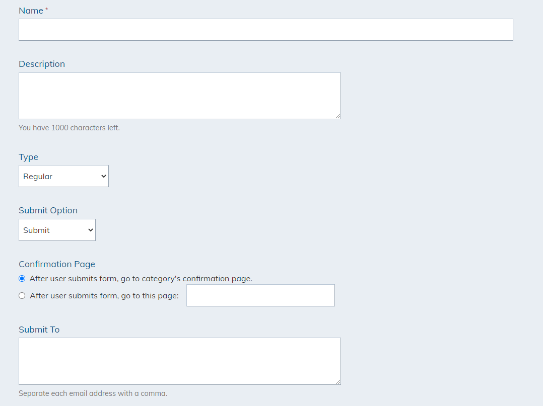 form information