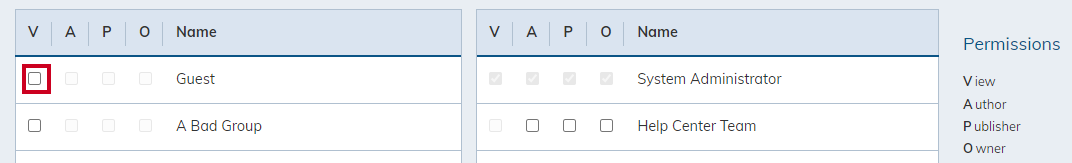 remove guest permissions