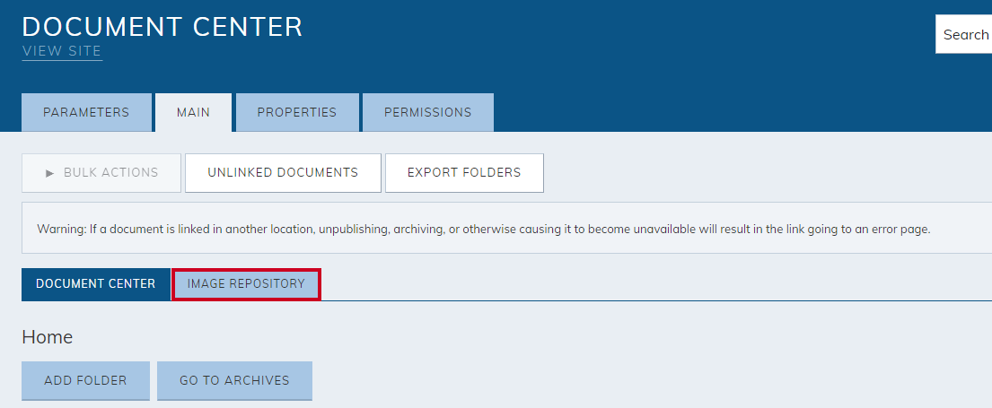 image repository.