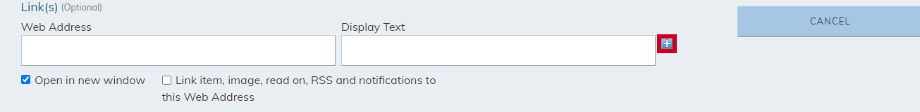 add additional link