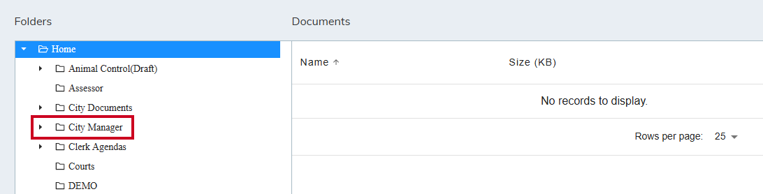 Select folder.