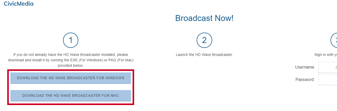 Download HD Wave buttons.
