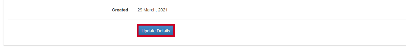 The update details button.