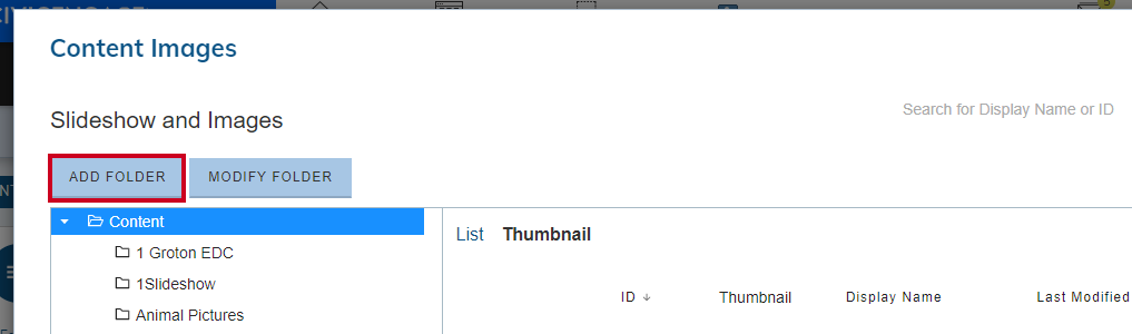 add folder