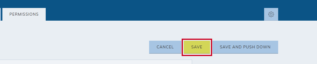 Save button.