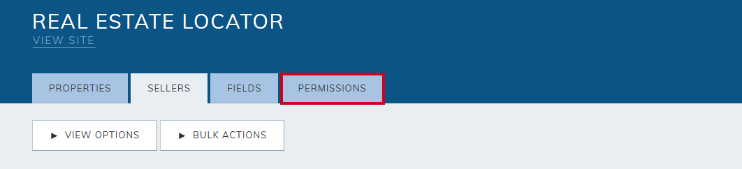 Permissions tab.