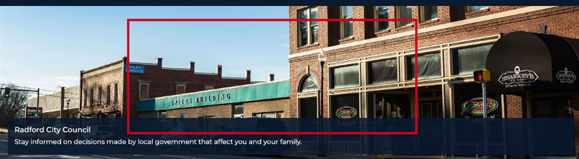 You can edit existing slideshow widgets by clicking anywhere on the slideshow.