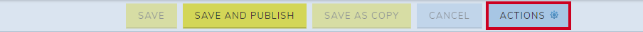 Actions button.