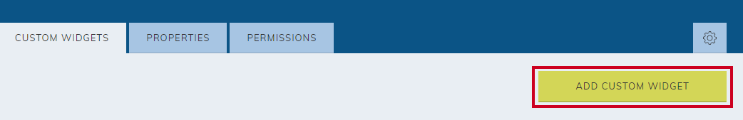 Add Custom Widget button.