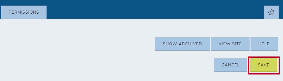 Save button in the top right corner of the screen.