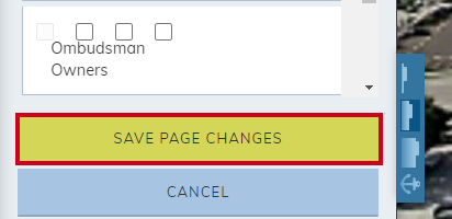 Save Page Changes.