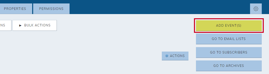 Add Events button.