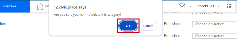 Ok to delete category.