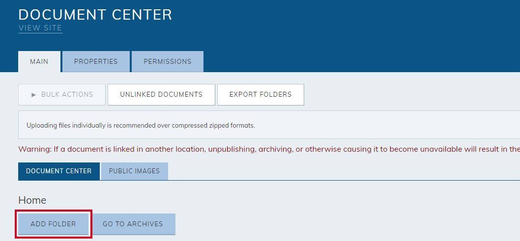 Add Folder.