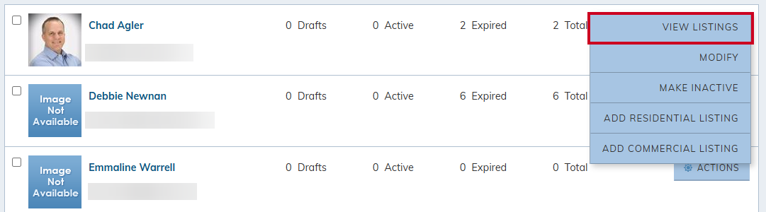 View Listings.