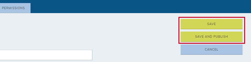 Save and publish folder.