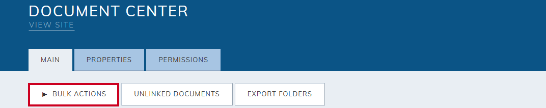 Bulk actions.