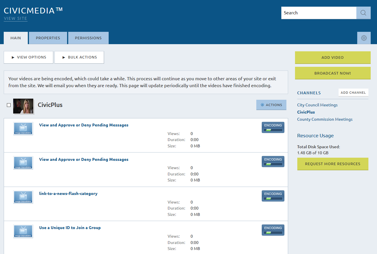 CivicMedia Module