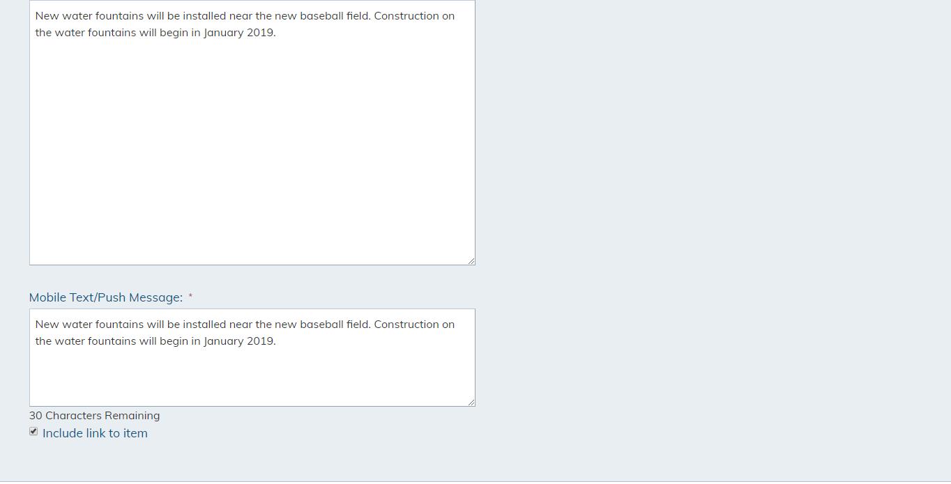 copy a notify me message fill copy fields 3