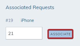 The Associate button.