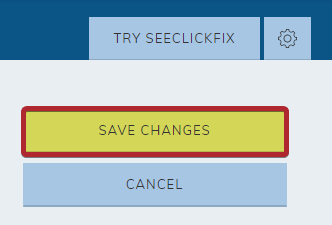 save changes button