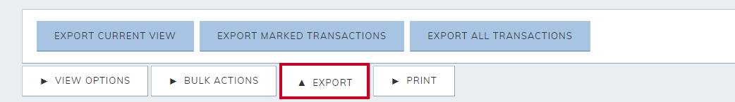 ePay export options