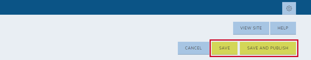 Save options.