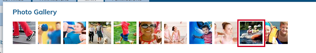 Choose photo option.