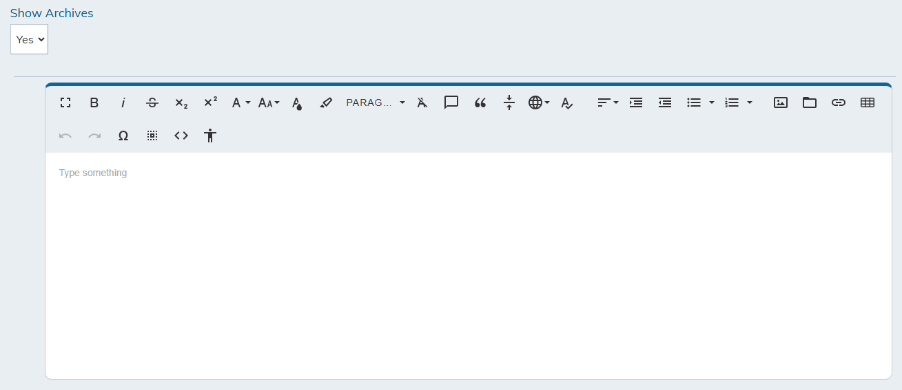 Fill out editor.