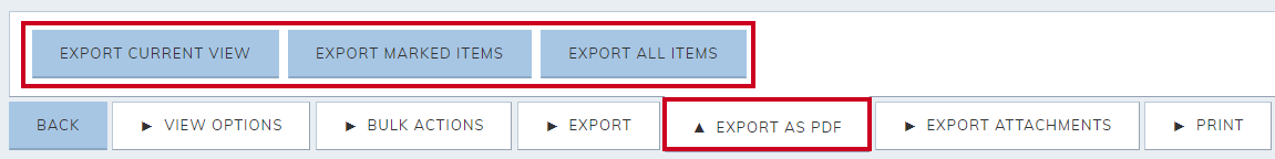 export as pdf
