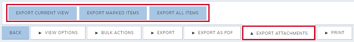 export attachments