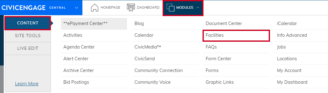 modules-content-facilities