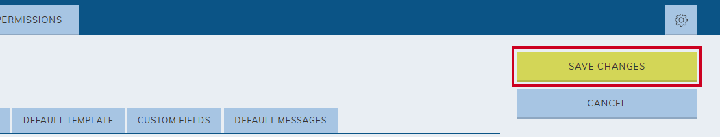save changes