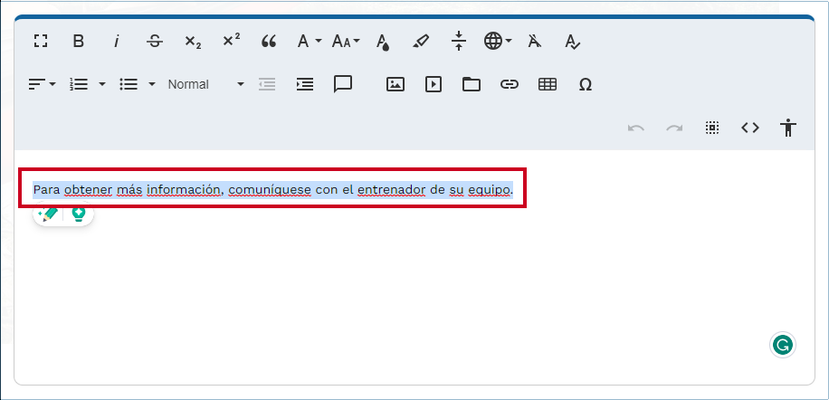 non English lnaguage highlight