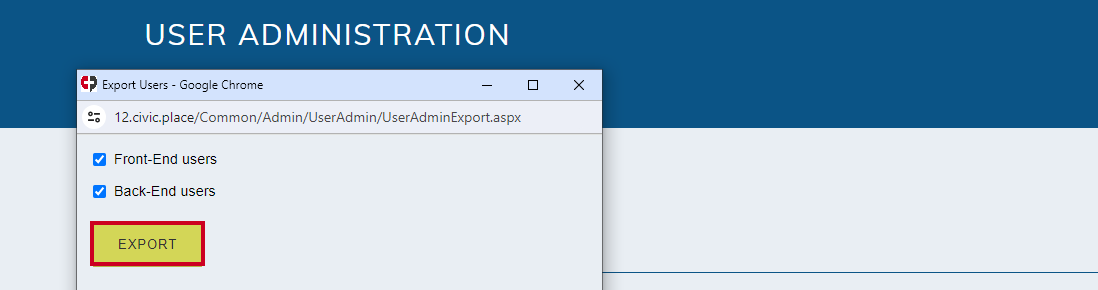 Export