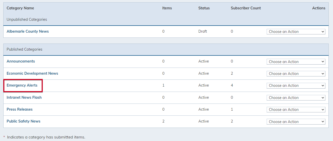 new flash categories