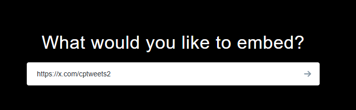 Enter URL.