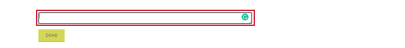 Text field for entering custom code in the Custom Html widget.