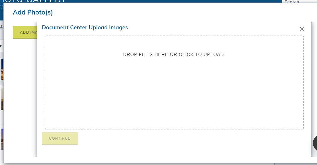 drop or upload photos