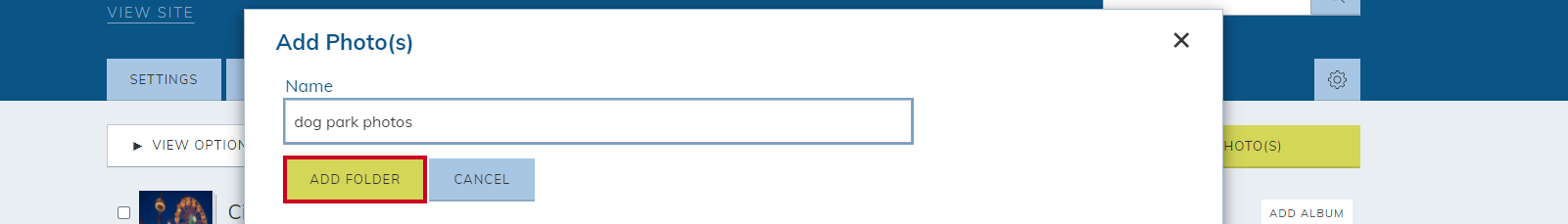 add folder 2