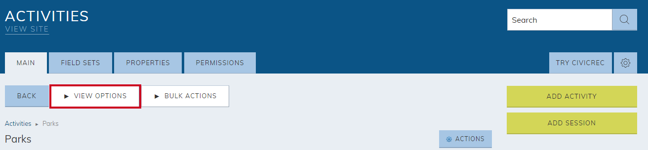 view options