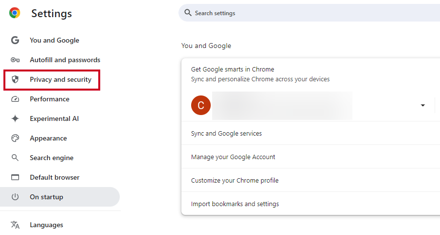 privacy and security