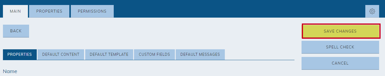 modify save changes