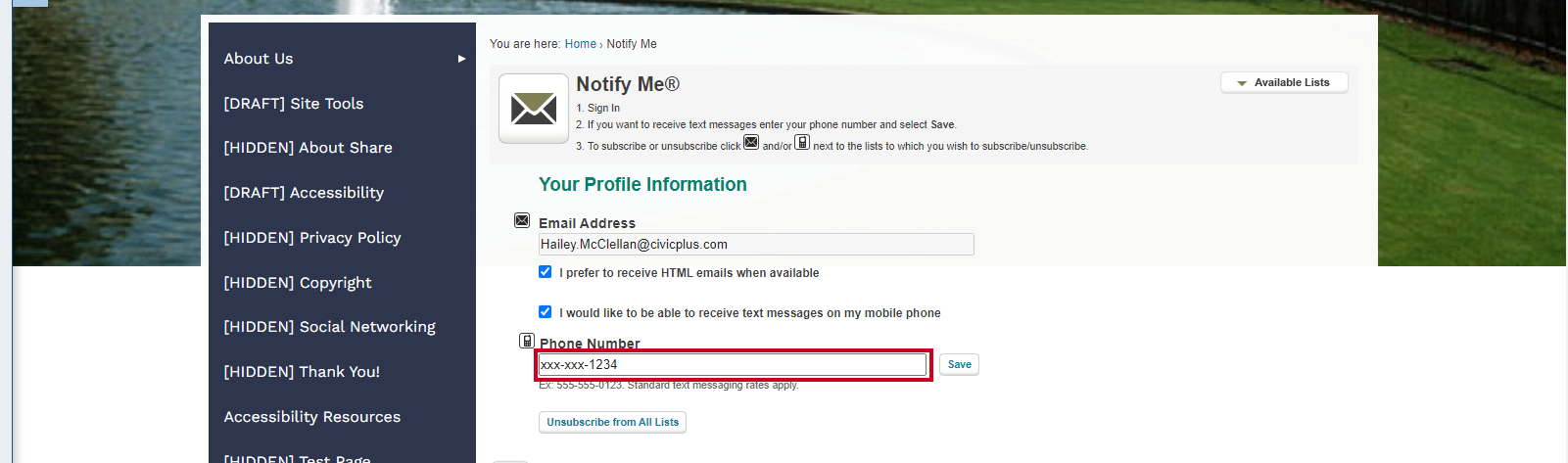 enter number