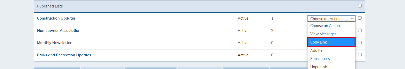 copy link category