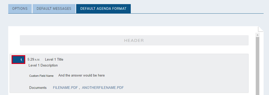 select number