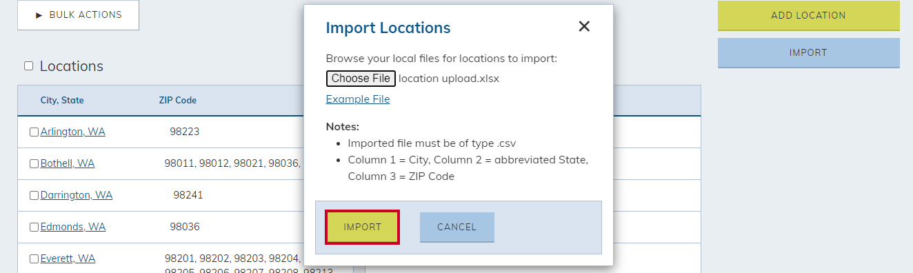 Import file 2