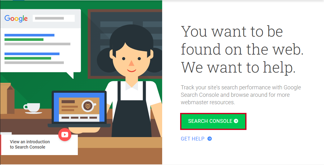 select search console