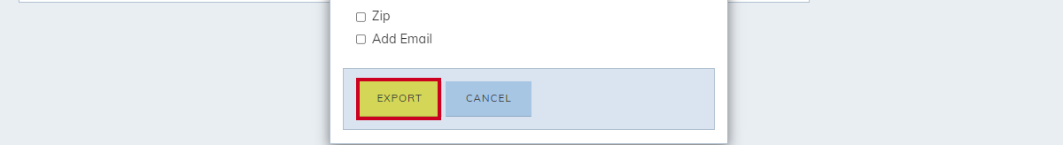 Export button.